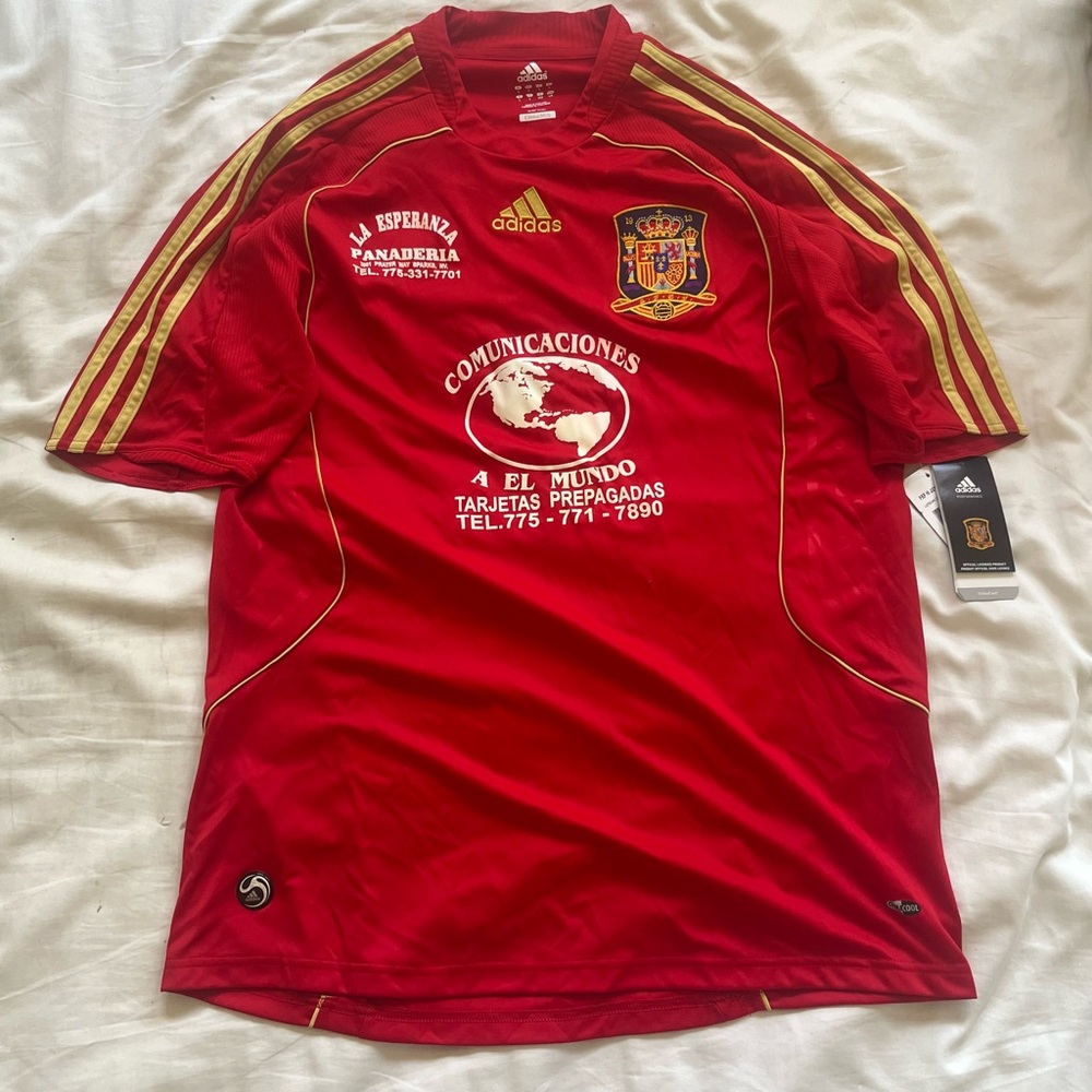 Adidas Spain Soccer Jersey